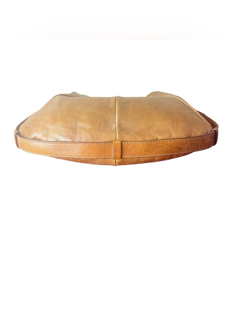 Yves Saint Laurent Tan Leather Hobo with Antler Handle - Picture 7 of 11